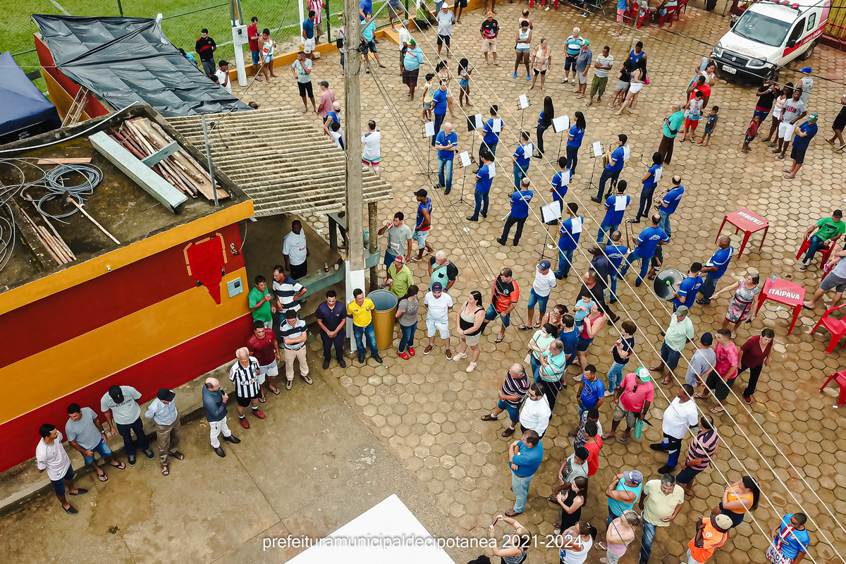 Copa de Futebol Pe. Rogério Estádio Municipal de Cipotânea - Abertura da Copa 2022 - Reinauguração do Estádio e Final do Campeonato.