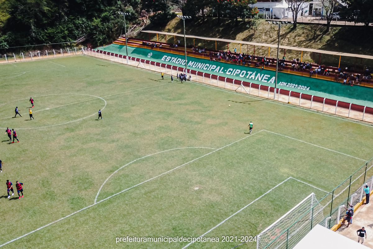 Copa de Futebol Pe. Rogério Estádio Municipal de Cipotânea - Abertura da Copa 2022 - Reinauguração do Estádio e Final do Campeonato.