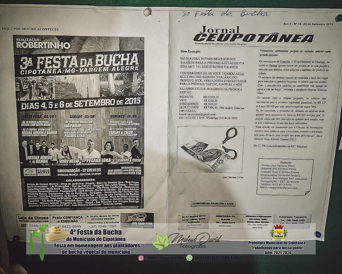 4ª Festa da Bucha do Município de Cipotânea - MG