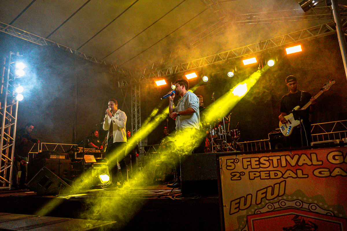 * Premiação do Pedal - Cipo Bike
* Show Banda V80
*Show com Túlio & Gustavo