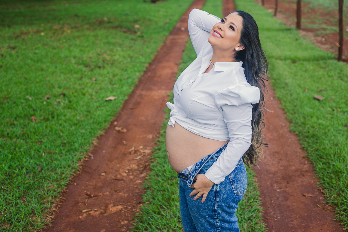 Ensaio fotográfico de gestante