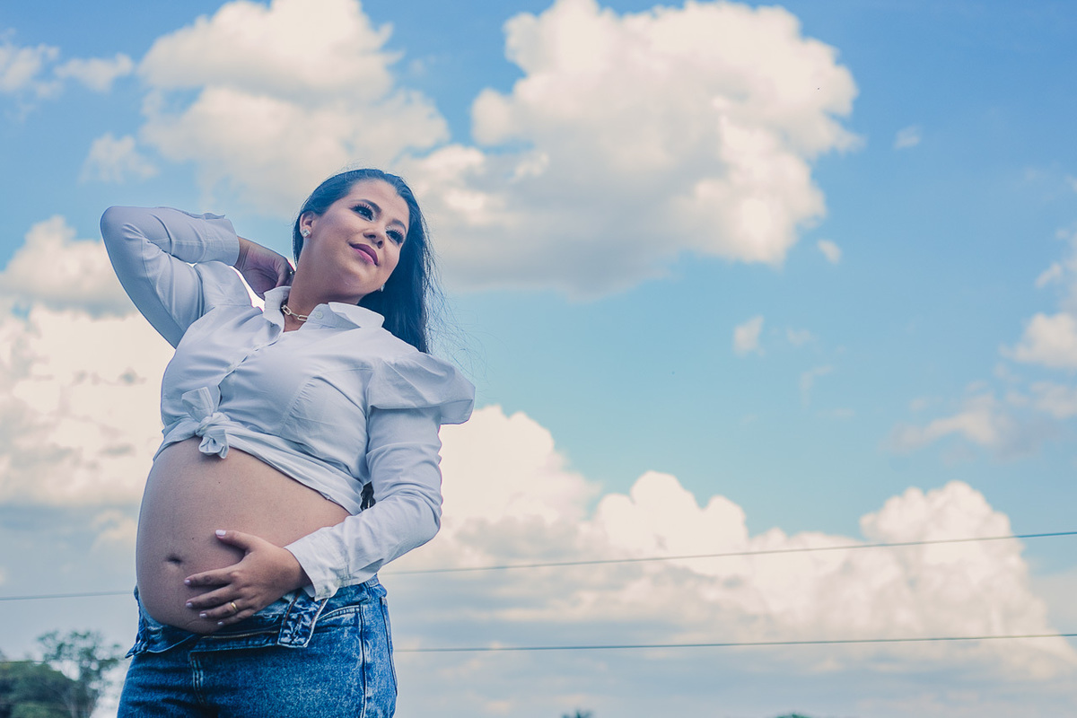 Ensaio fotográfico de gestante