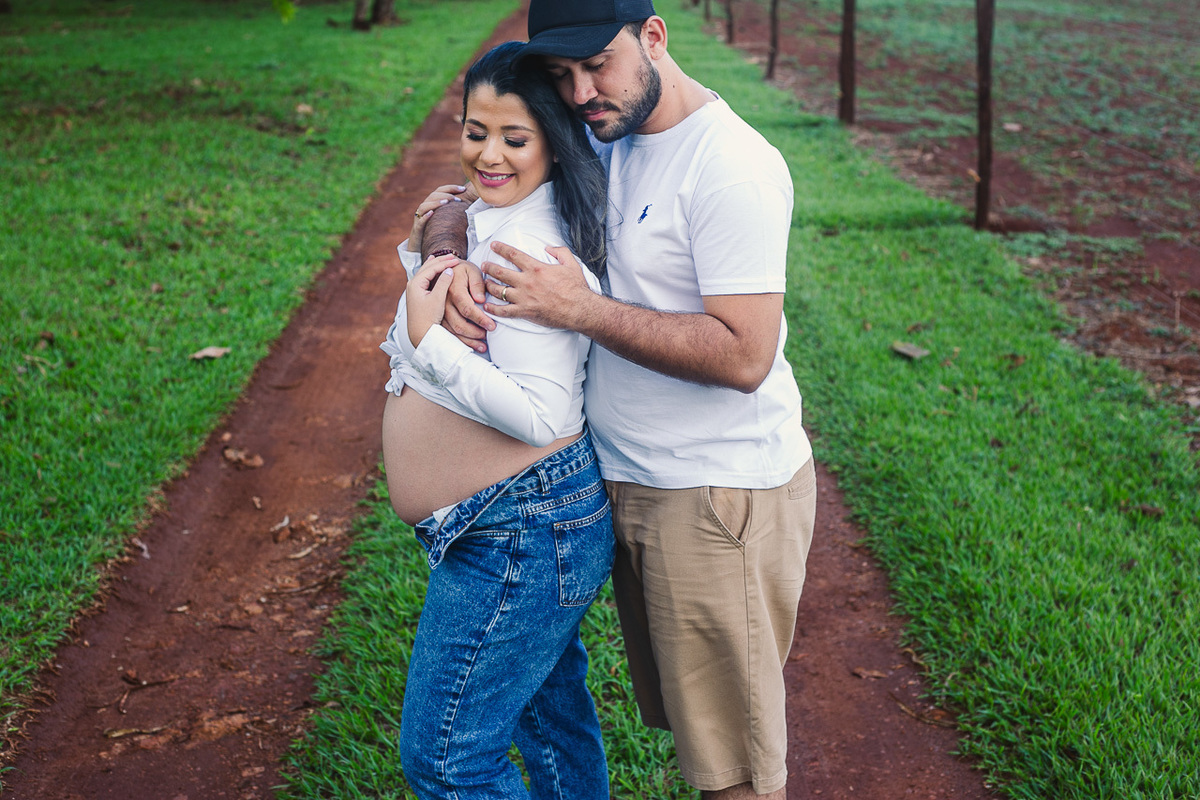 Ensaio fotográfico de gestante