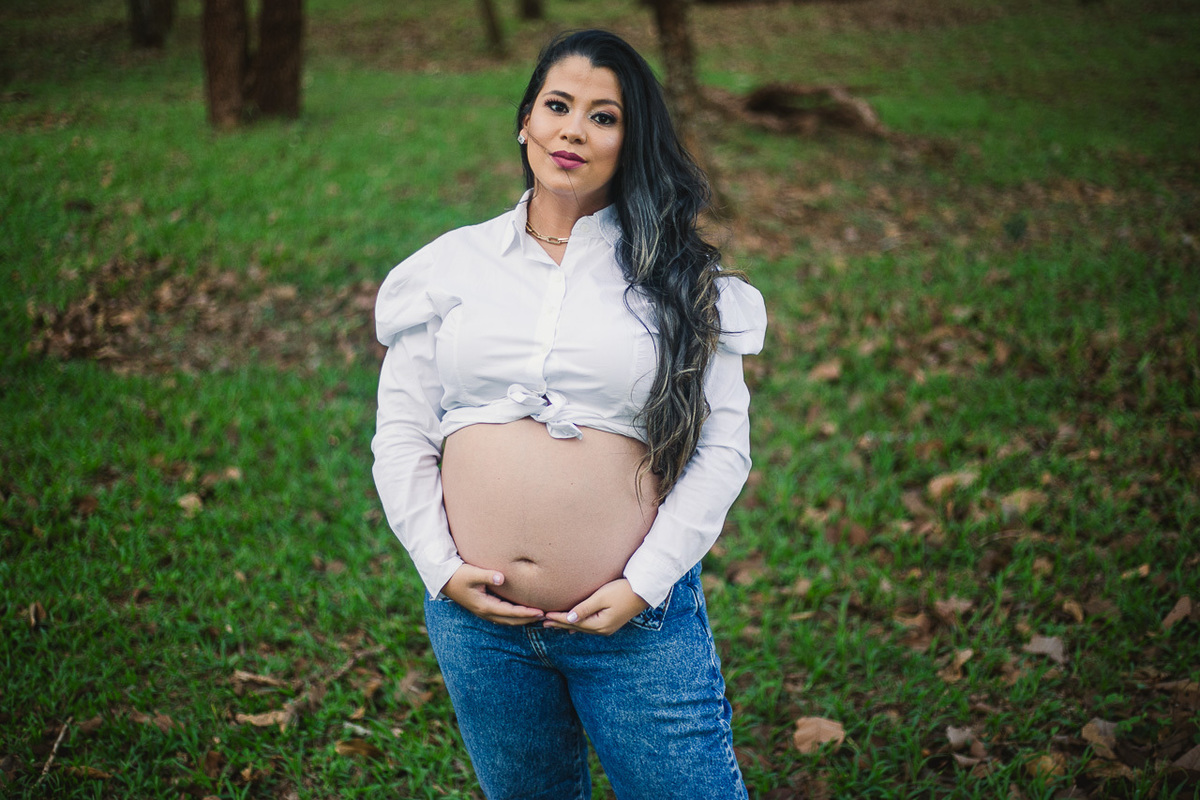 Ensaio fotográfico de gestante