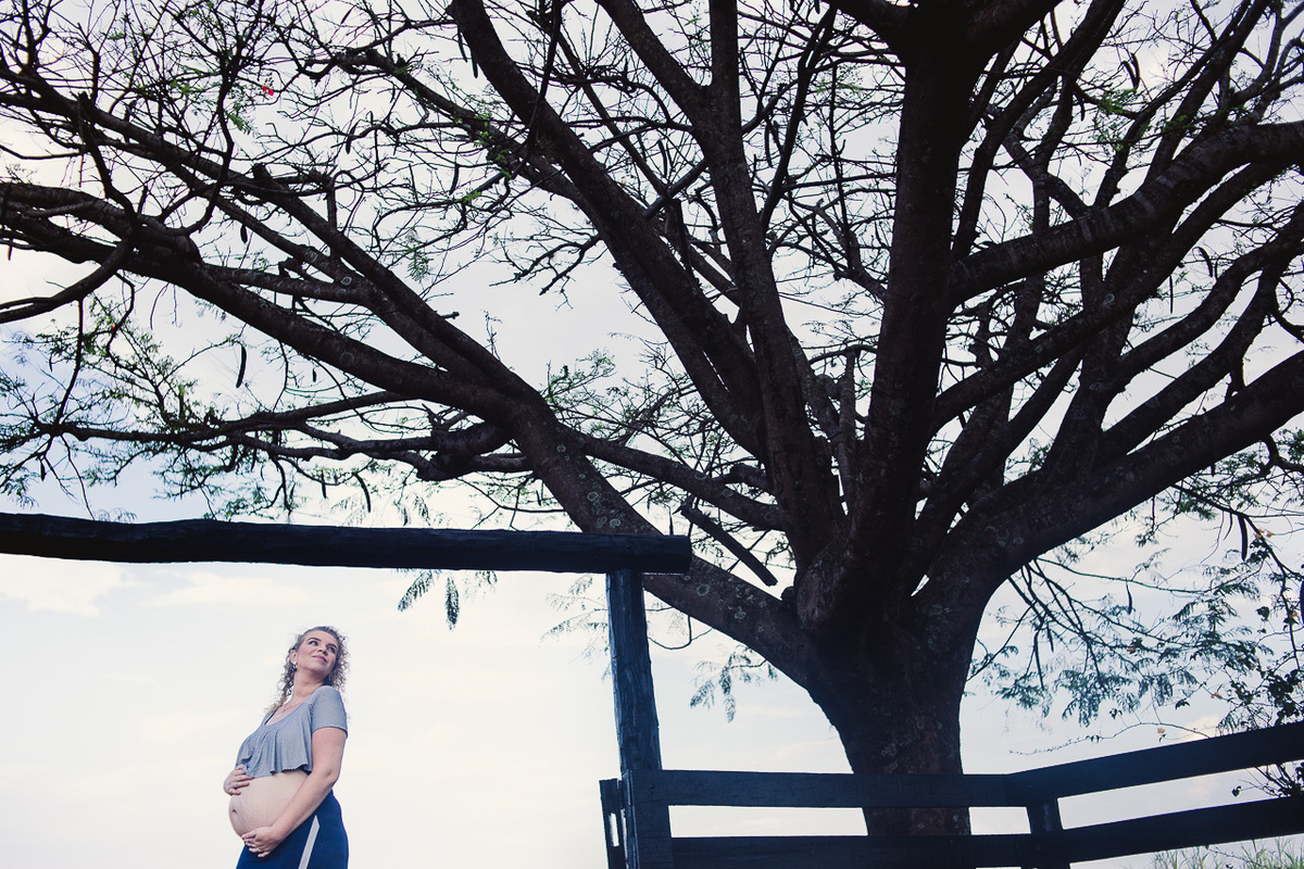 Ensaio fotográfico de gestante em São Joaquim da Barra