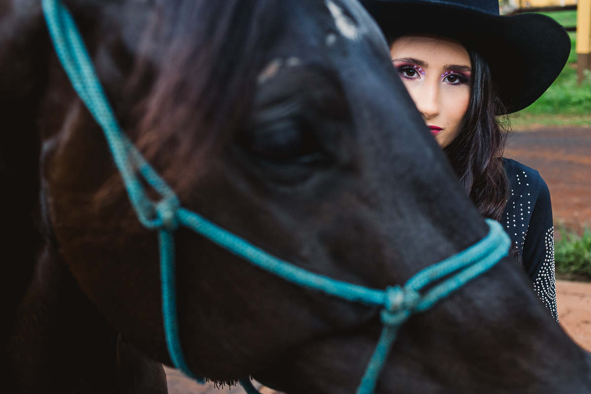 Ensaio Fotográfico de 15 anos com cavalo