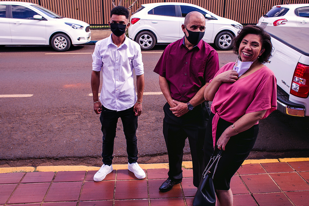 Casamento de mascara