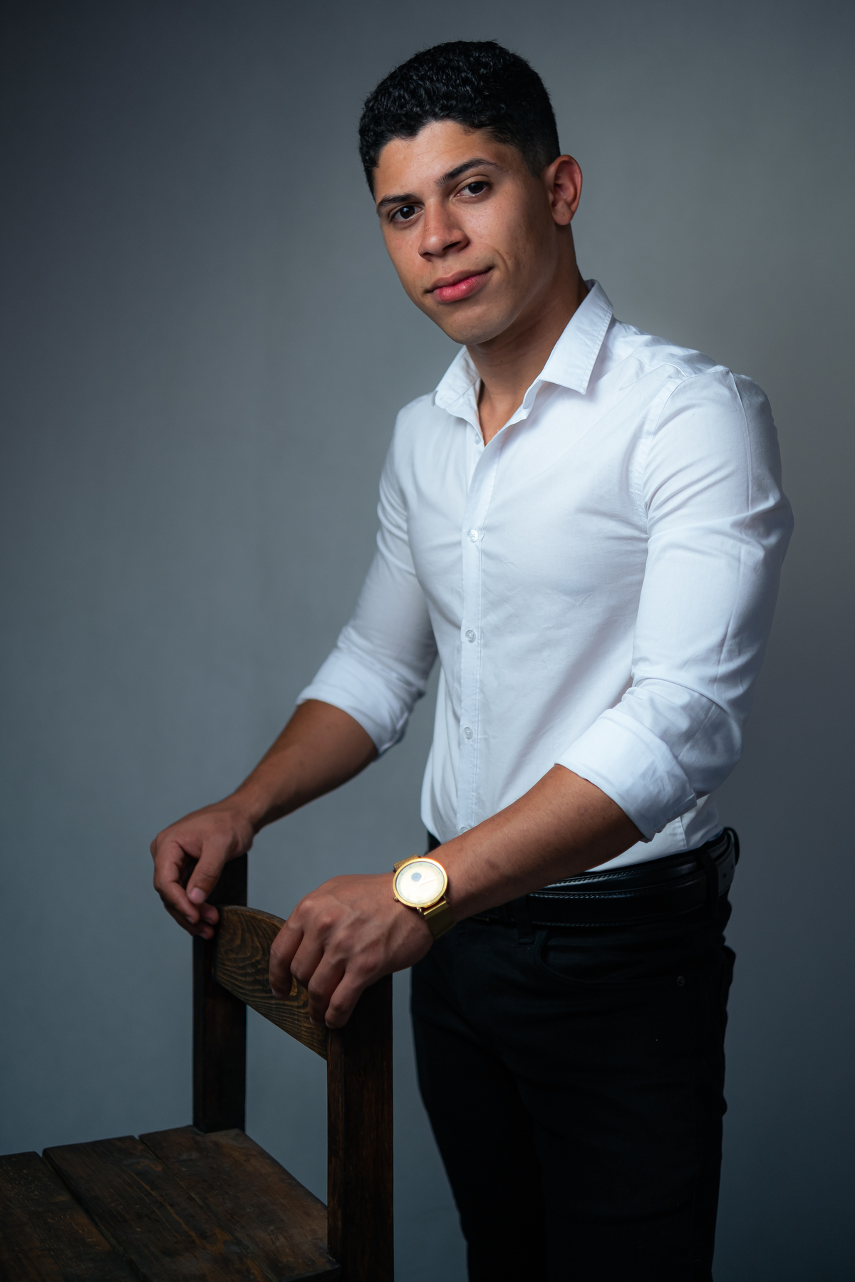 Ensaio corporativo em Belo Horizonte em estúdio no qual utilizamos uma produção de fotos personalizada para cada cliente