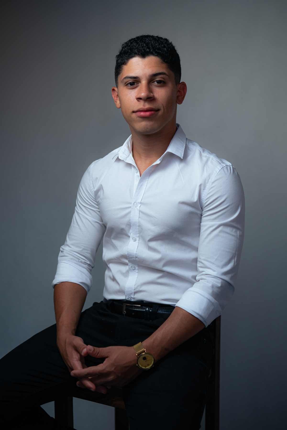 Ensaio corporativo em Belo Horizonte em estúdio no qual utilizamos uma produção de fotos personalizada para cada cliente