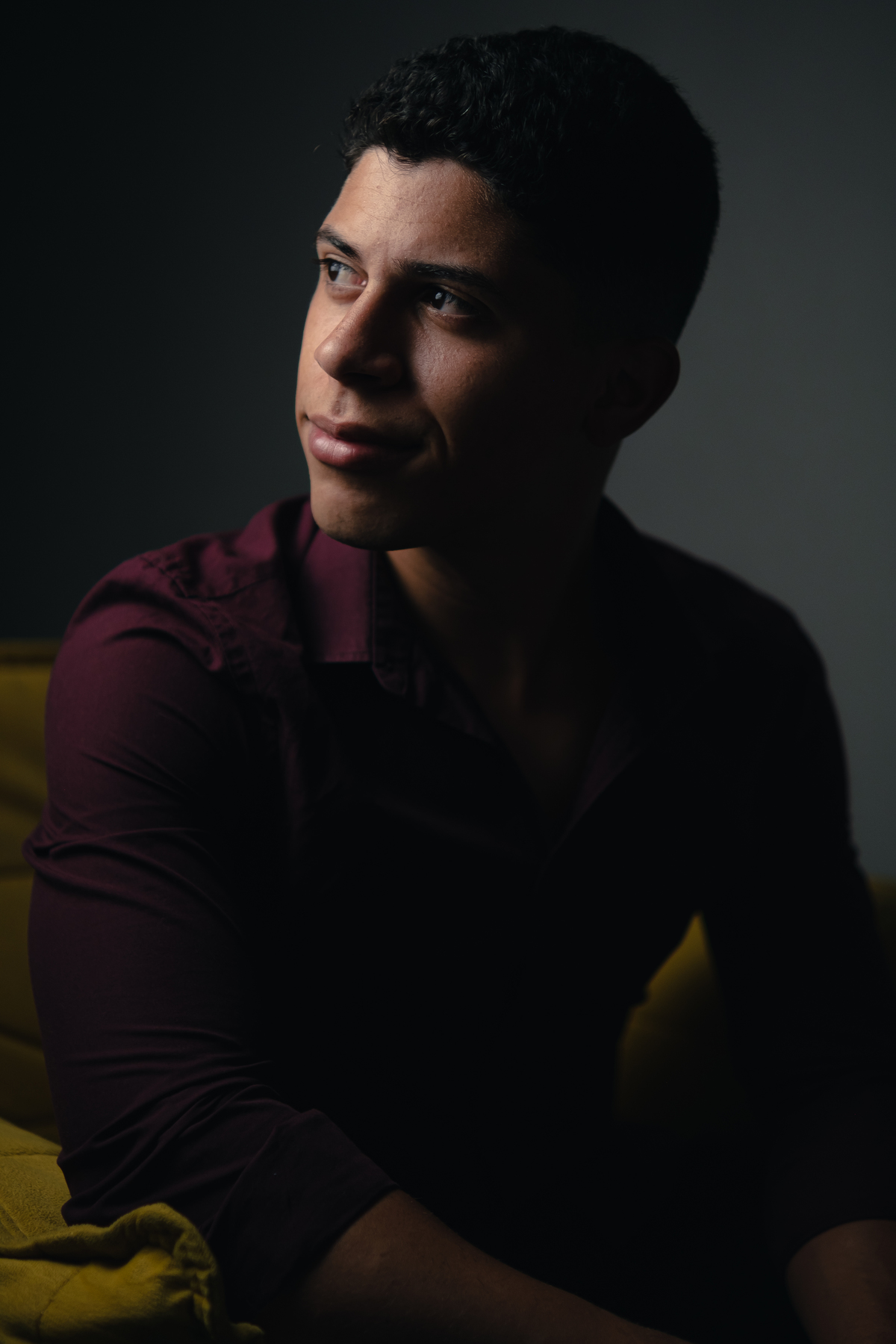 Ensaio corporativo em Belo Horizonte em estúdio no qual utilizamos uma produção de fotos personalizada para cada cliente