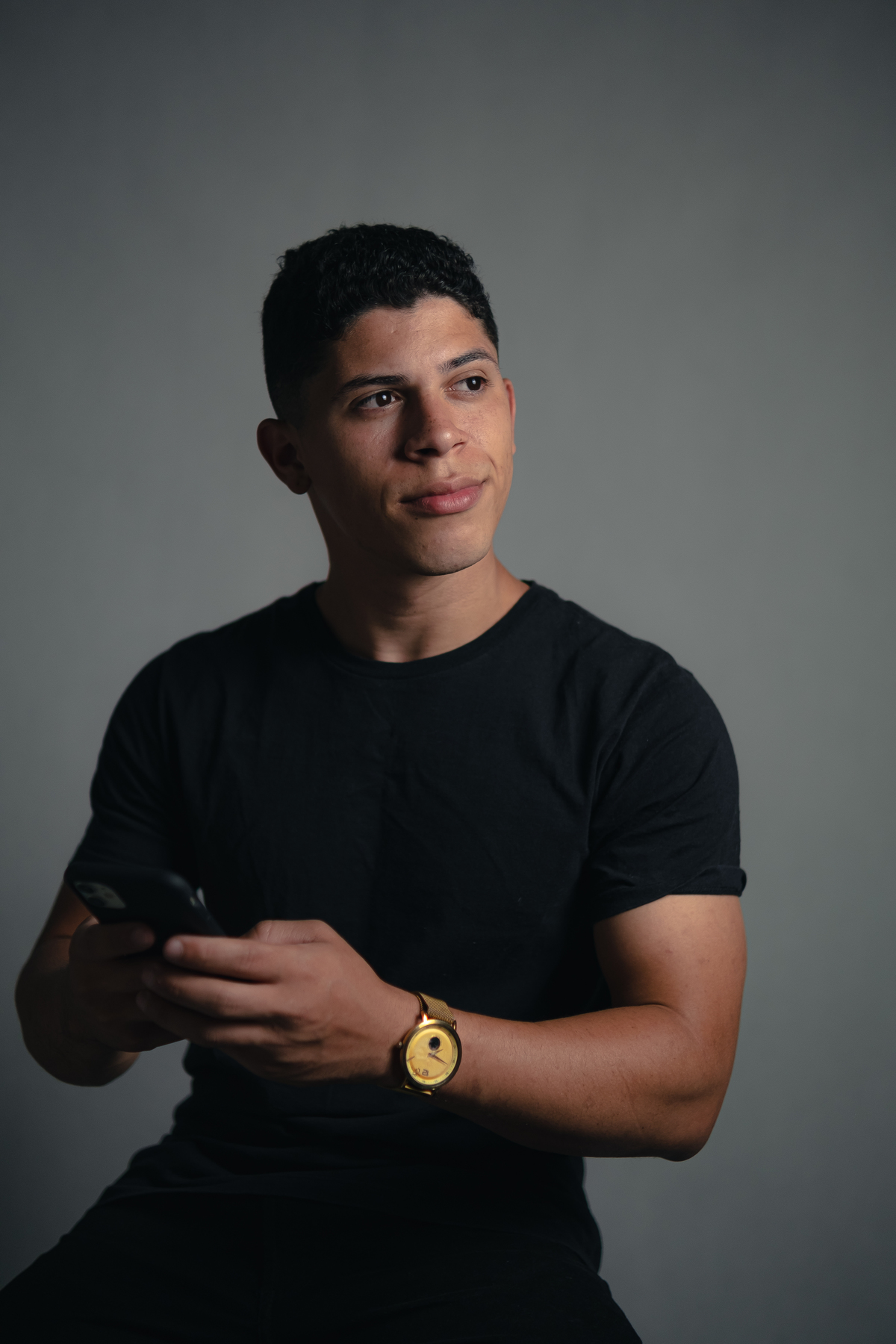 Ensaio corporativo em Belo Horizonte em estúdio no qual utilizamos uma produção de fotos personalizada para cada cliente