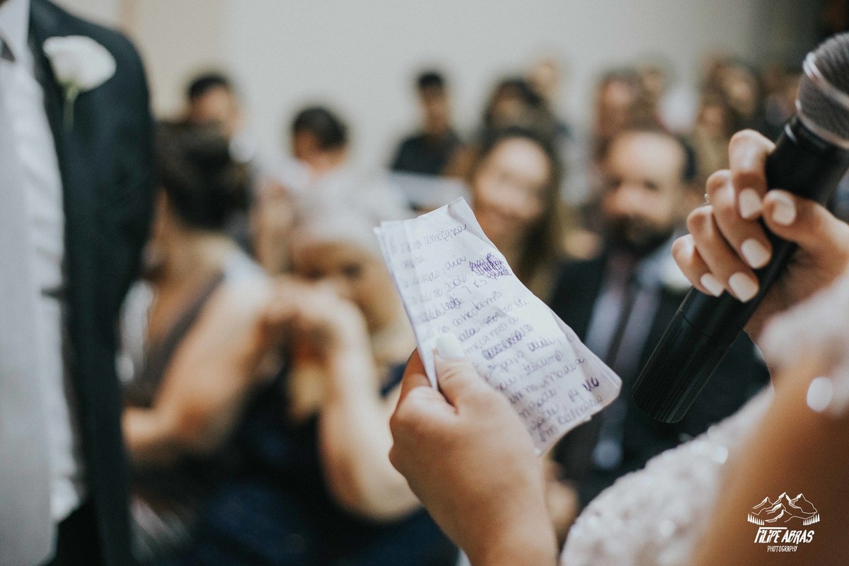 detalhes dos votos da noiva