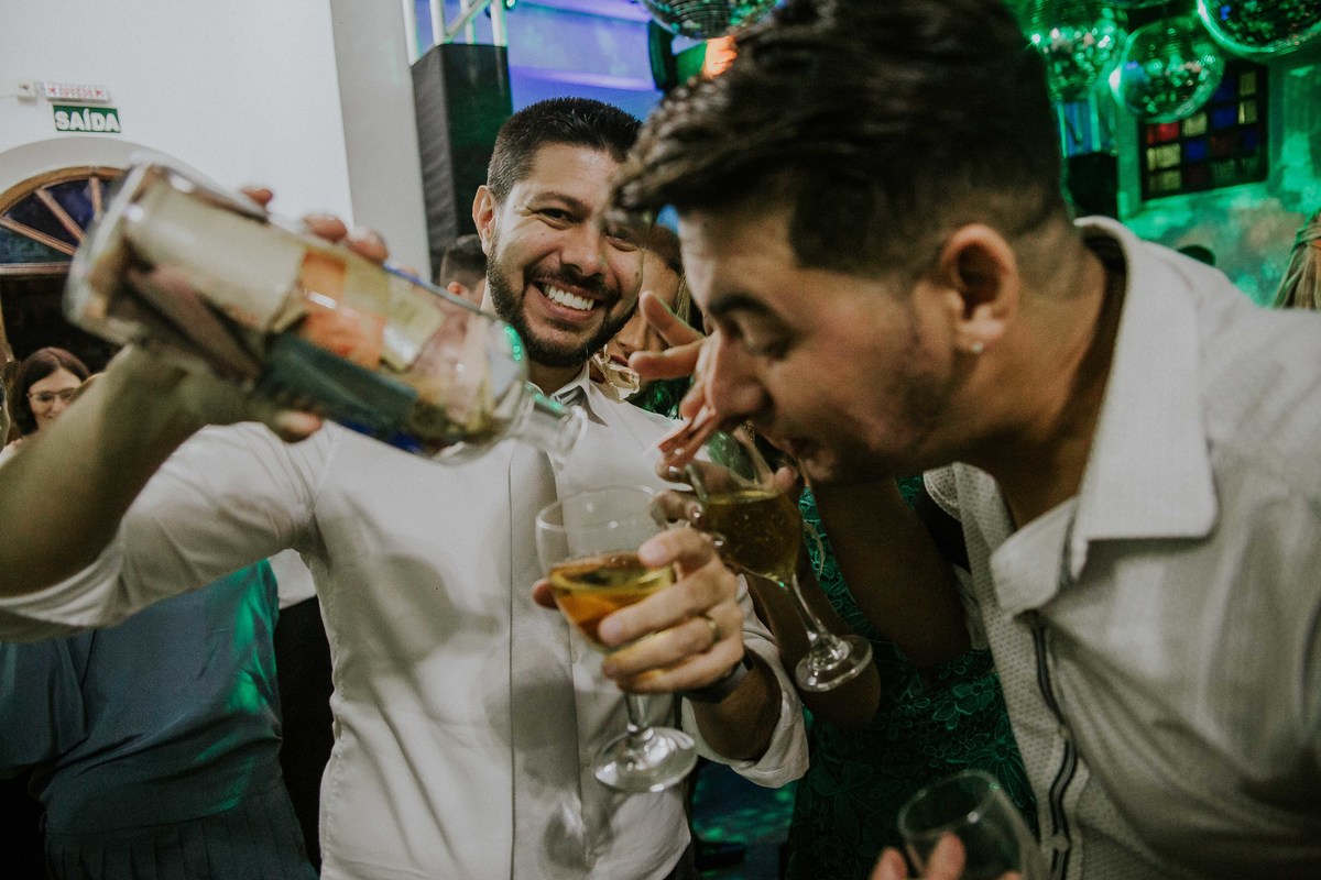 Fotografia criativa de casamento 