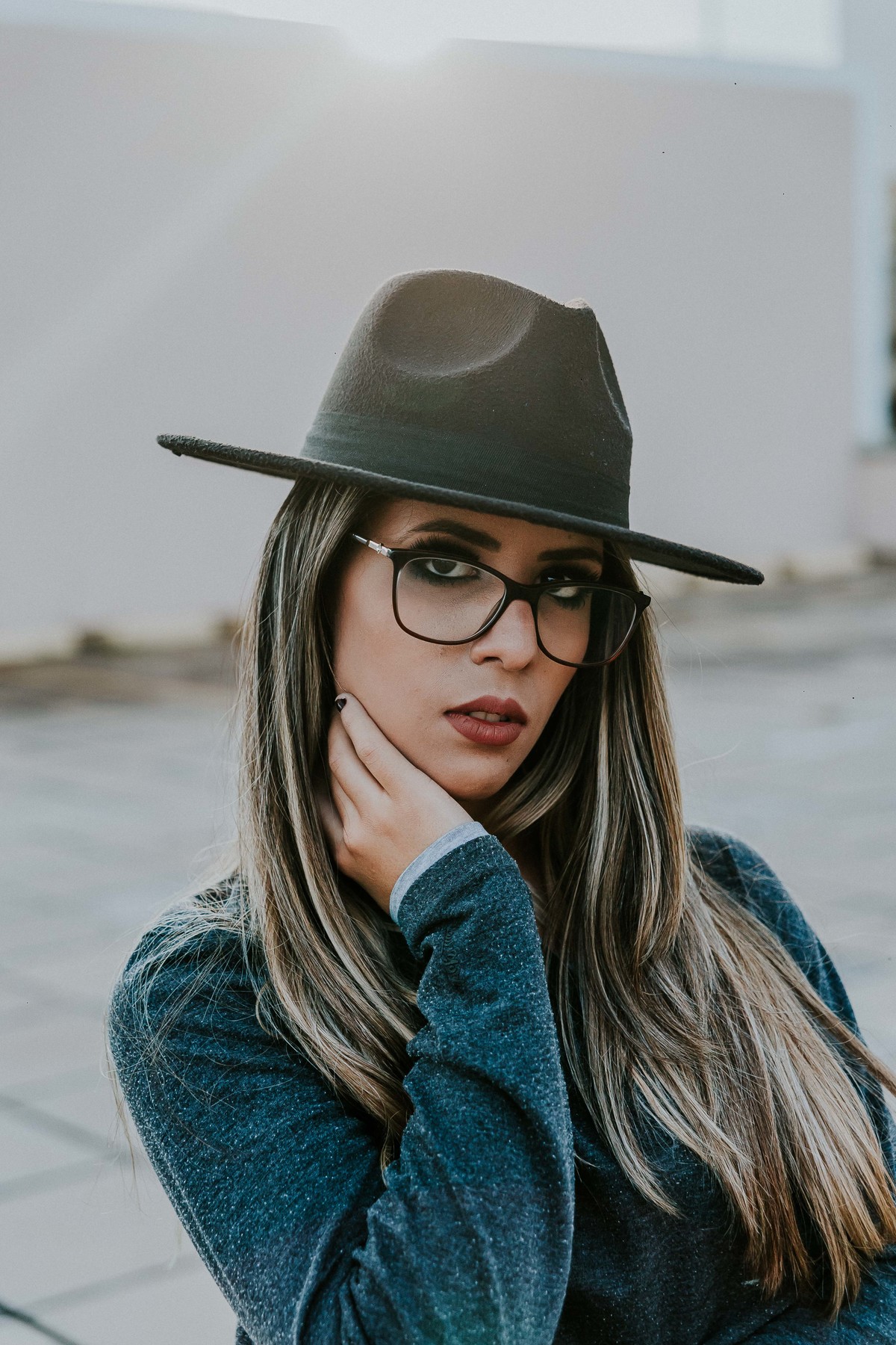 retrato feminino em betim no estácionamento do Betim Shopping