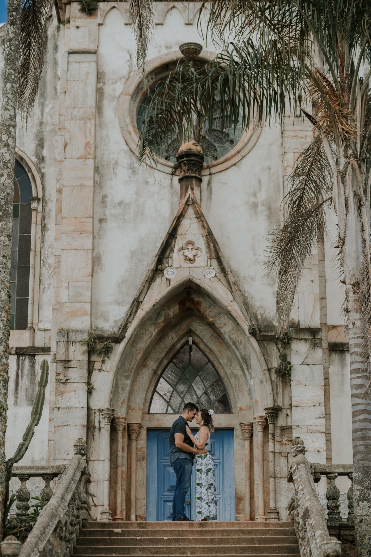 ensaio de pré casamento na serra do caraça e santuario do caraça em santa barbara