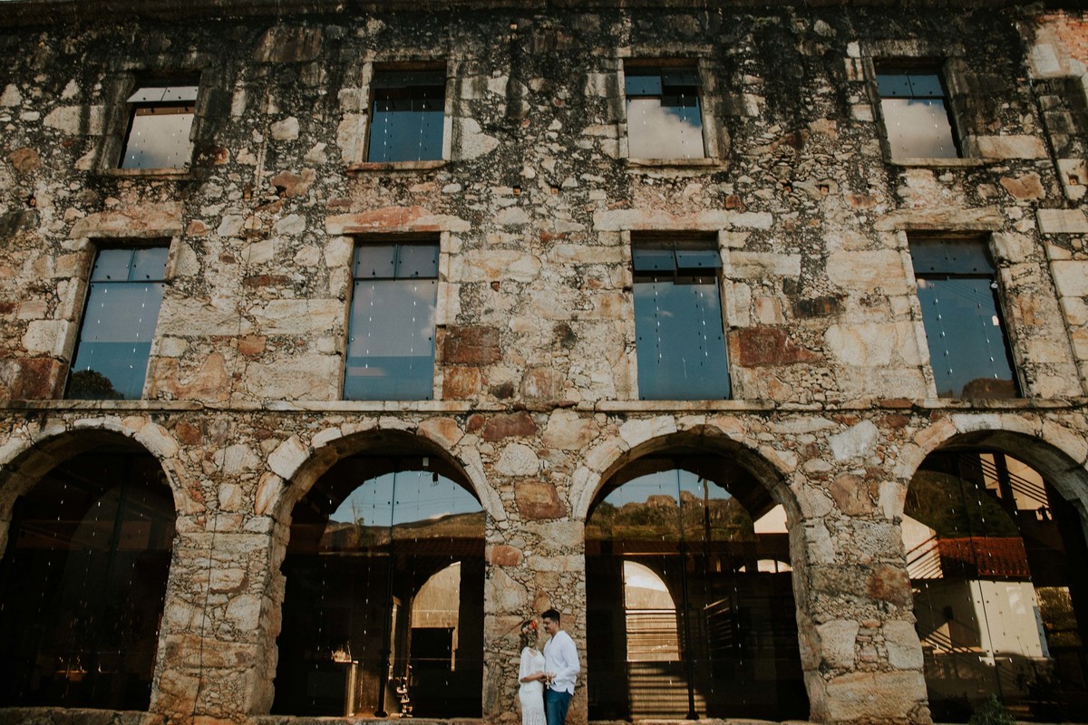 Santuário do caraça no qual foi palco de um ensaio de pré casamento realizado por Filipe Abras