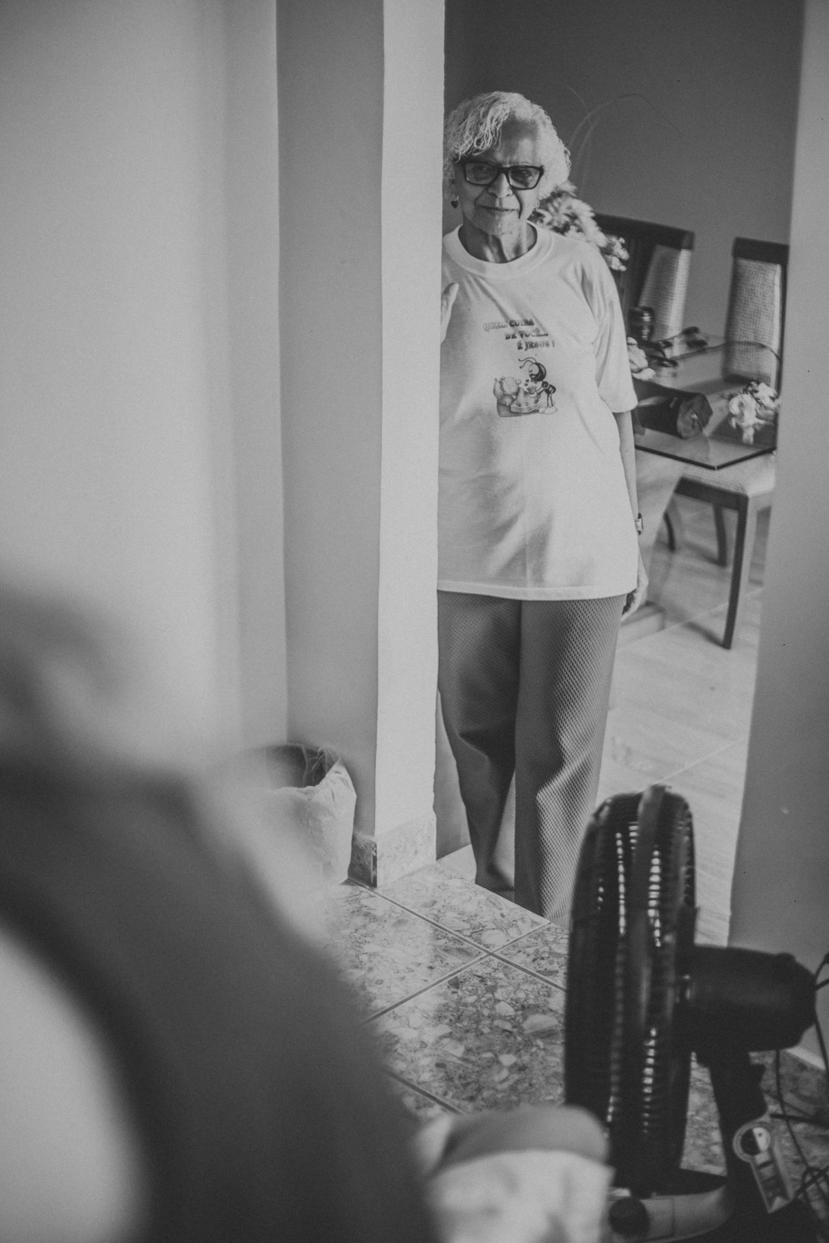 retrato dos familiares durante o making of da noiva