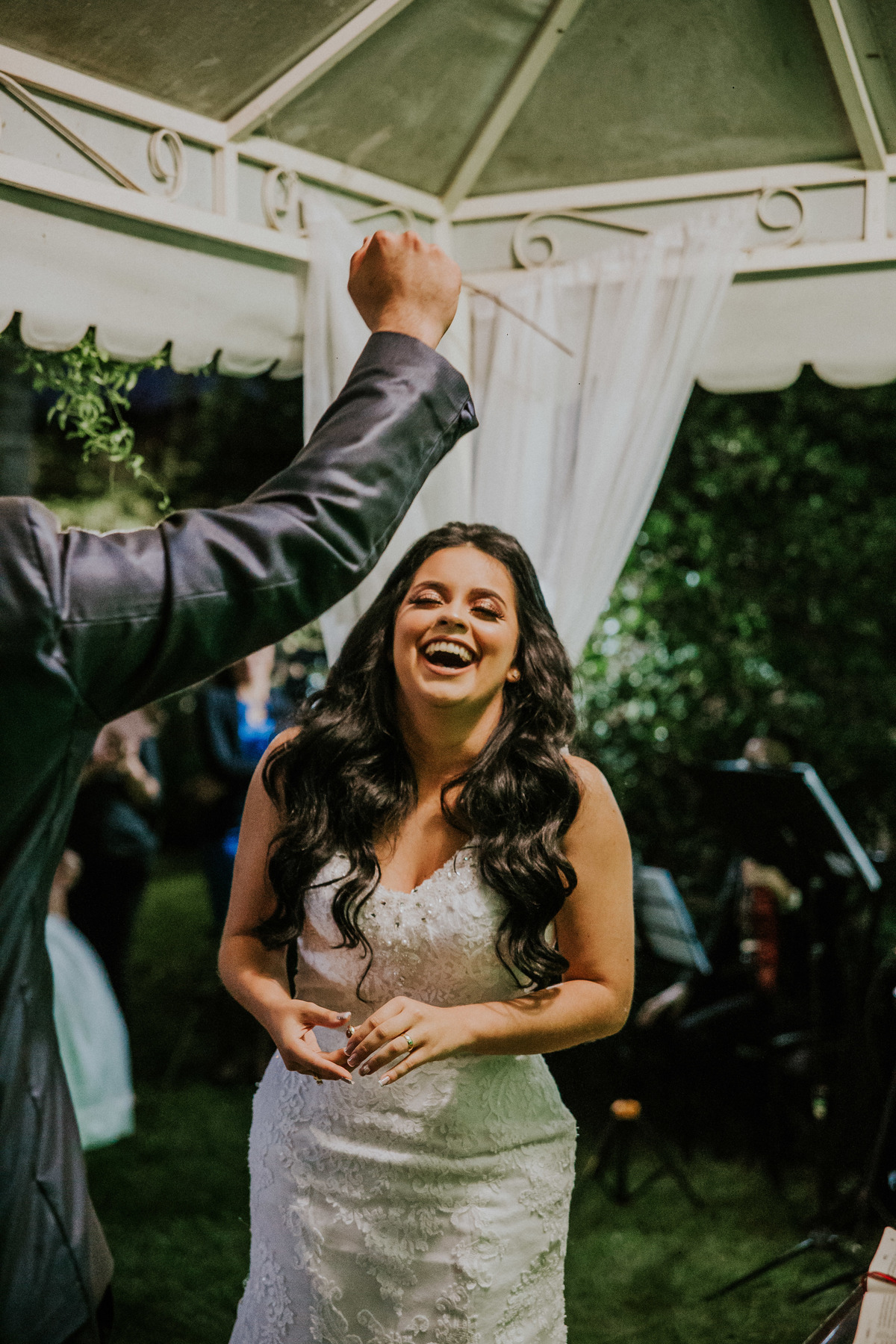 inspiração de fotografia espontânea de casamento