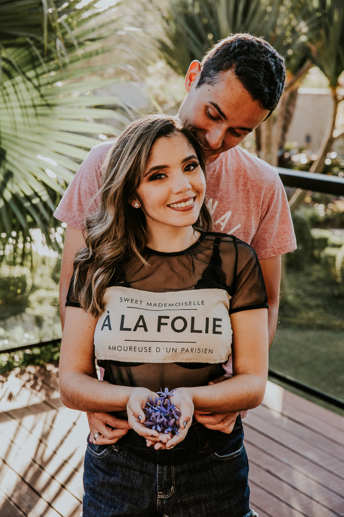 Retrato de casal feito em Betim