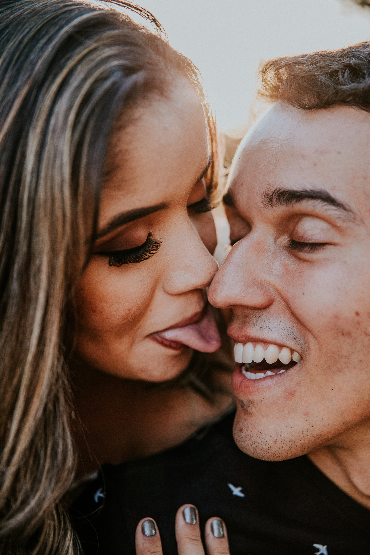 Fotografia de casal zueira em Betim Minas Gerais