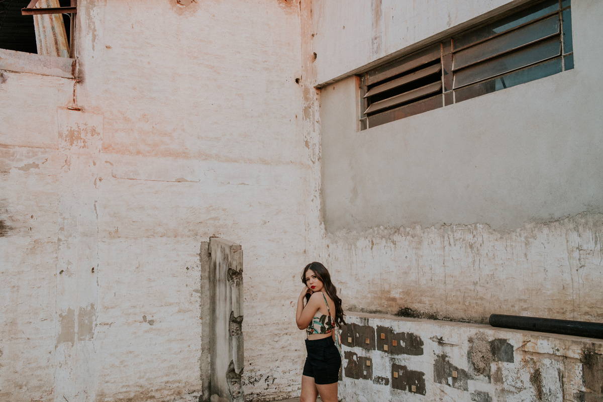 Ensaio de 15 em Betim em que foi feito com inspiração de fotos tumblr de blogueiras famosas