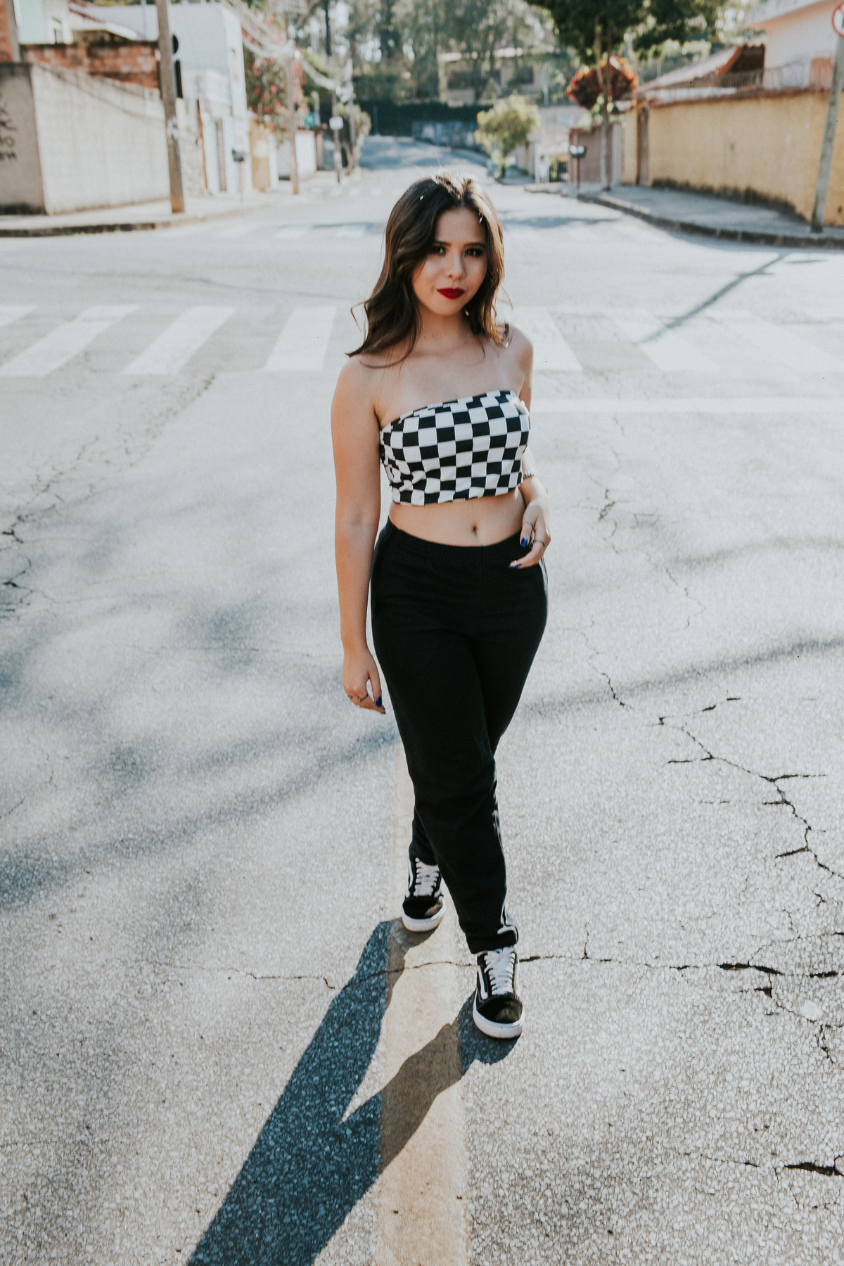 Street Portrait durante um ensaio de 15 anos estilo inspiração de fotos tumblr