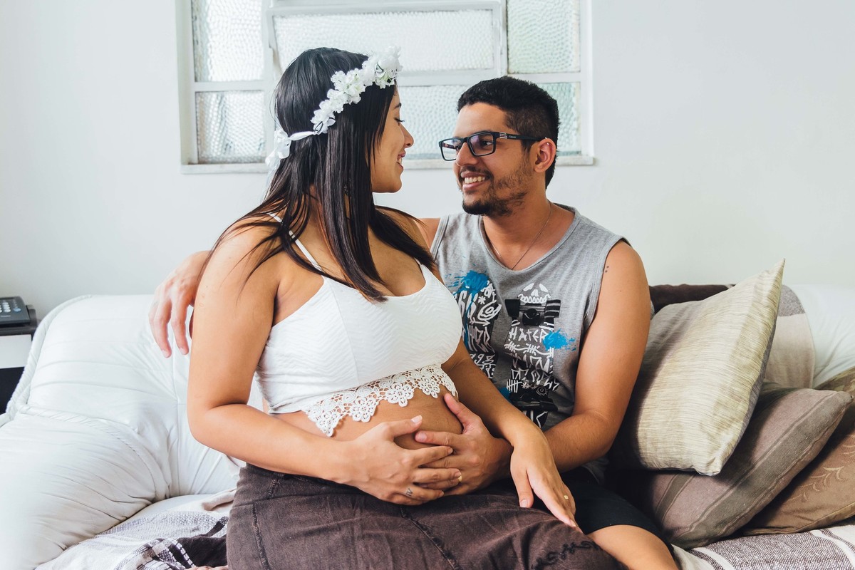 troca de carinhos e olhares