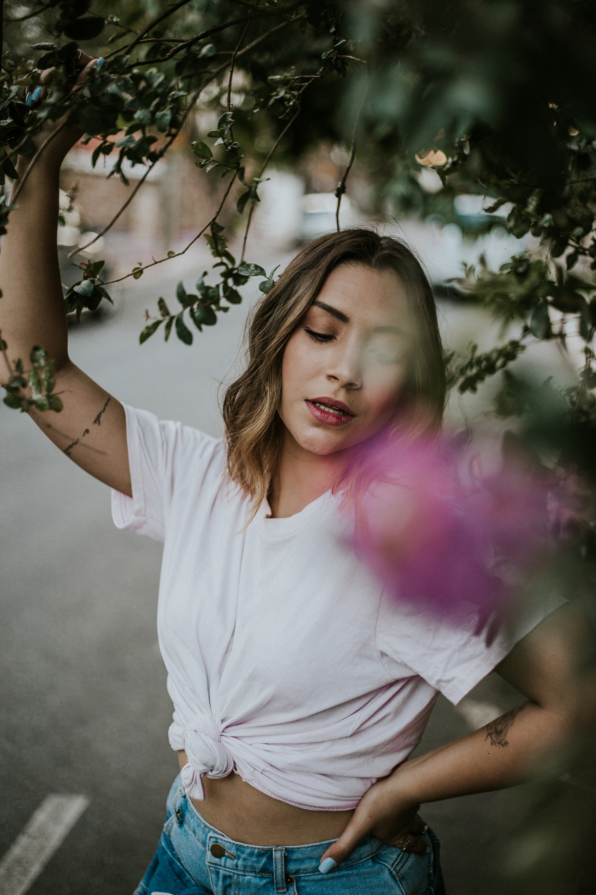 ensaio feminino urbano no estilo life style feito na savassi em belo horizonte 