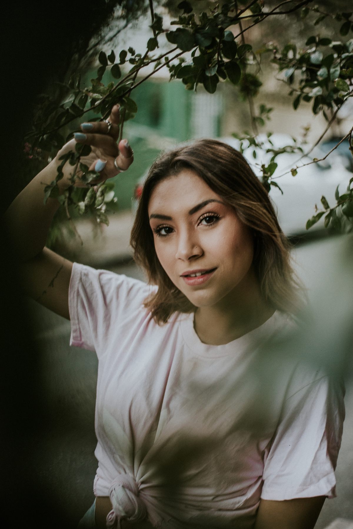 ensaio feminino urbano no estilo life style feito na savassi em belo horizonte 