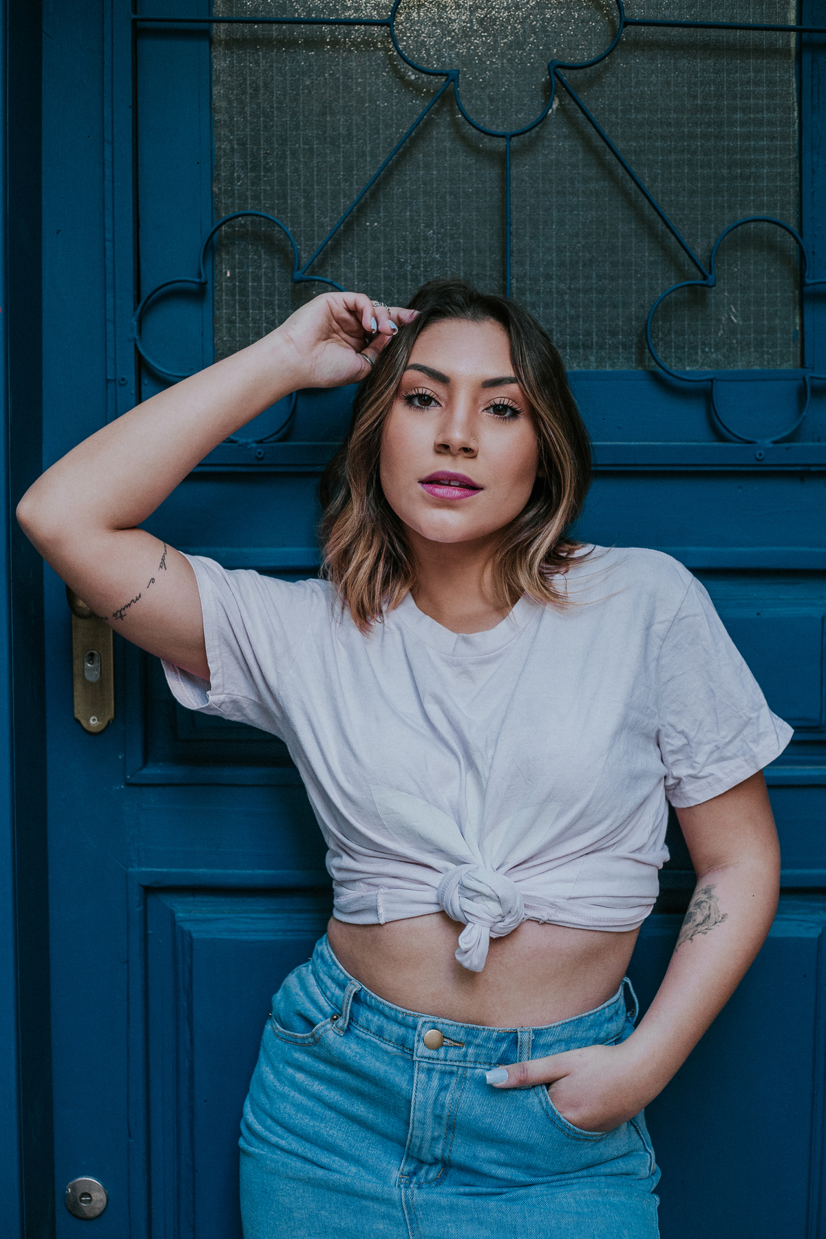 ensaio feminino urbano no estilo life style feito na savassi em belo horizonte 