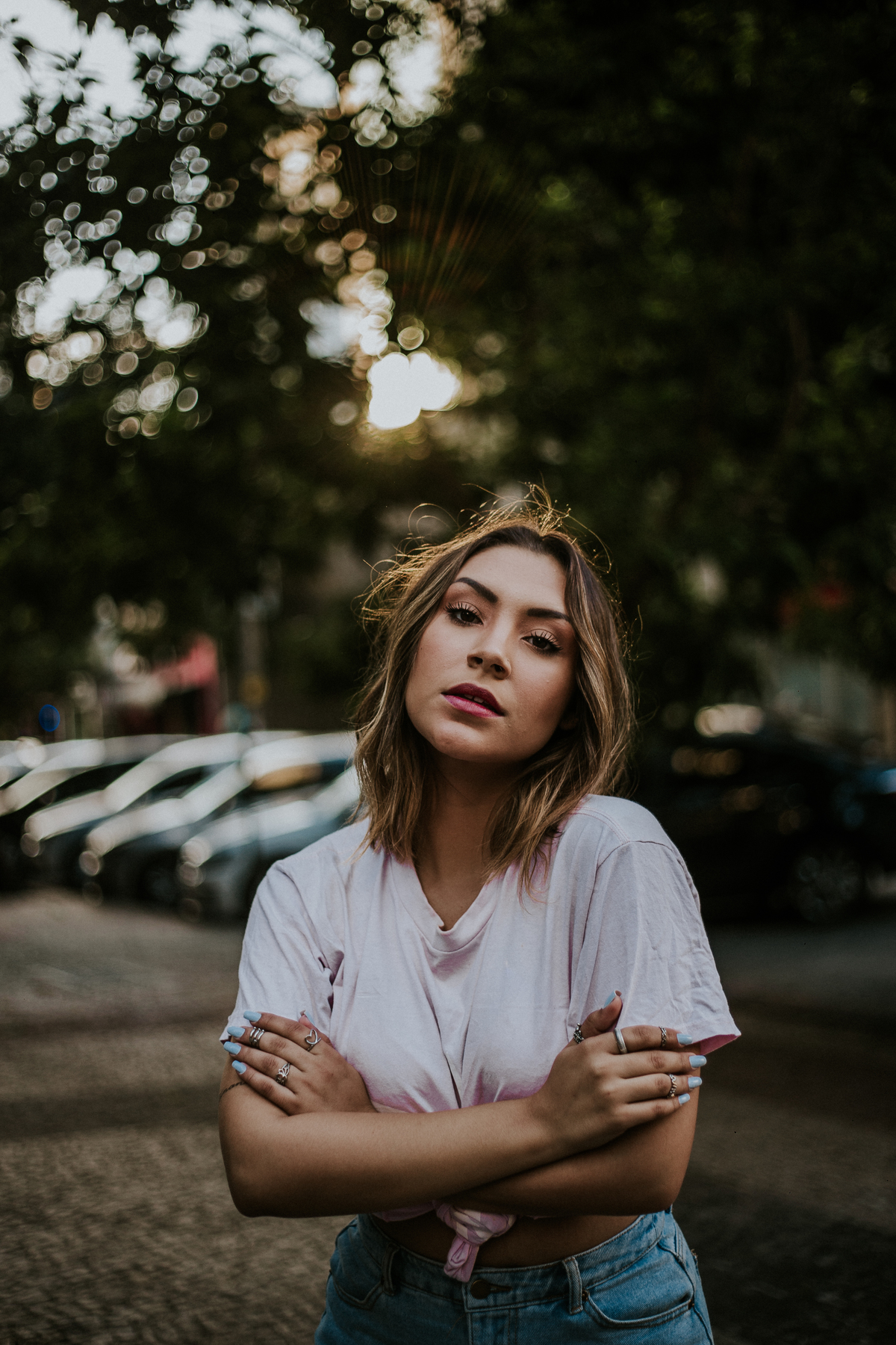 ensaio feminino urbano no estilo life style feito na savassi em belo horizonte 