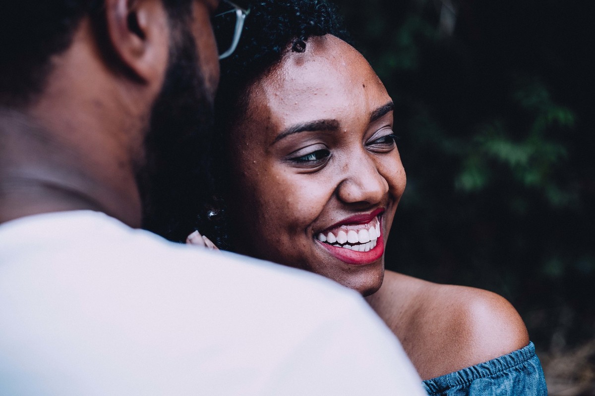 Fotografia de sorriso expontaneo