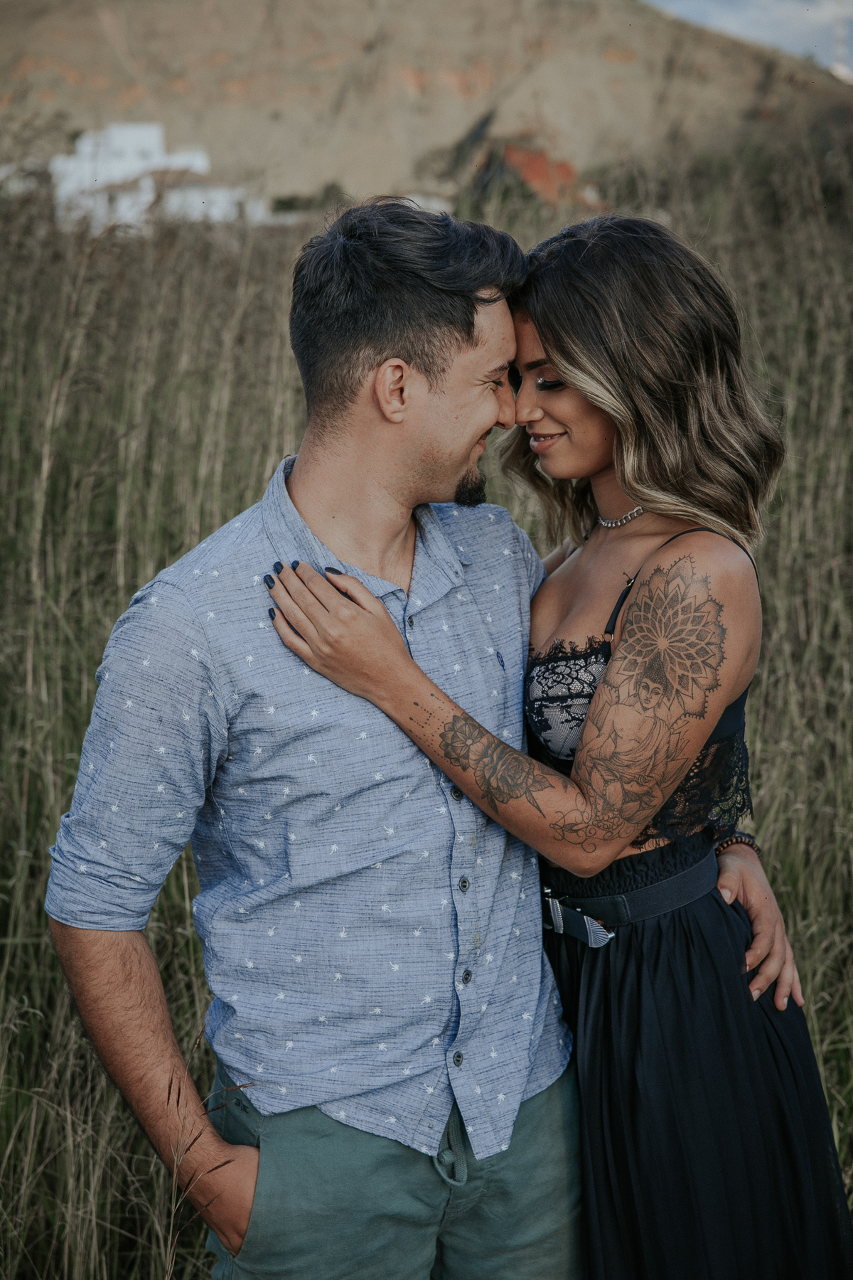inspiração de ensaio de casal no mirante do belvedere em belo horizonte