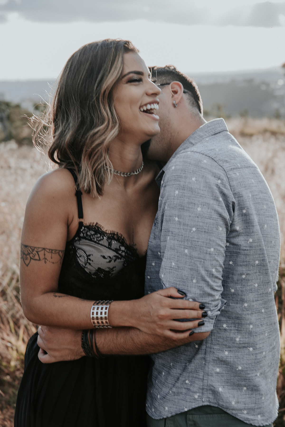 inspiração de ensaio de casal no mirante do belvedere em belo horizonte