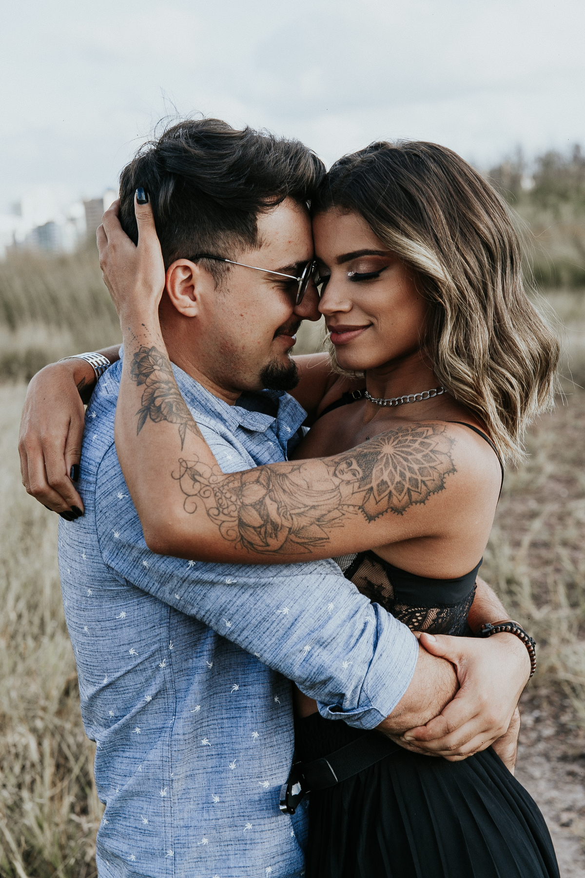 inspiração de ensaio de casal no mirante do belvedere em belo horizonte