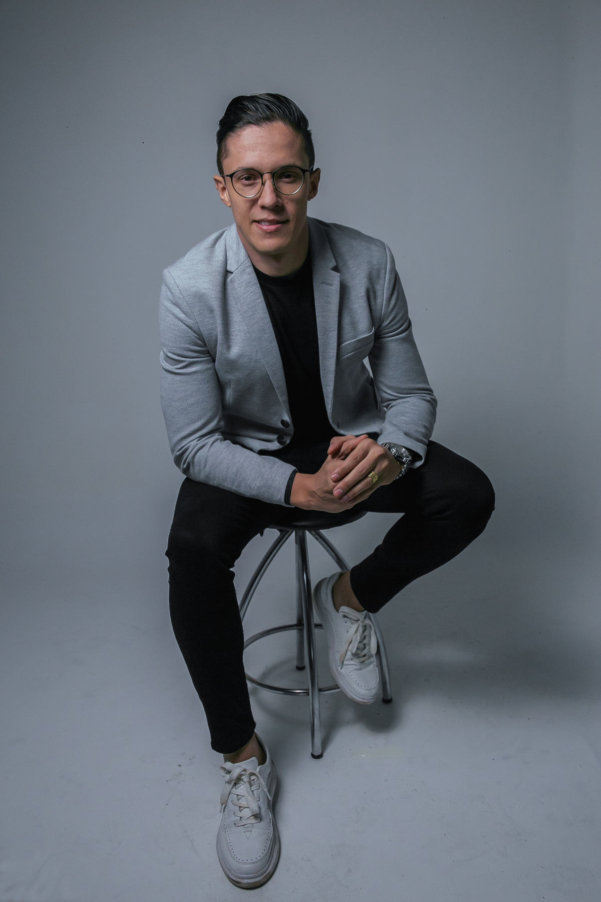 Ensaio corporativo em estúdio belo horizonte