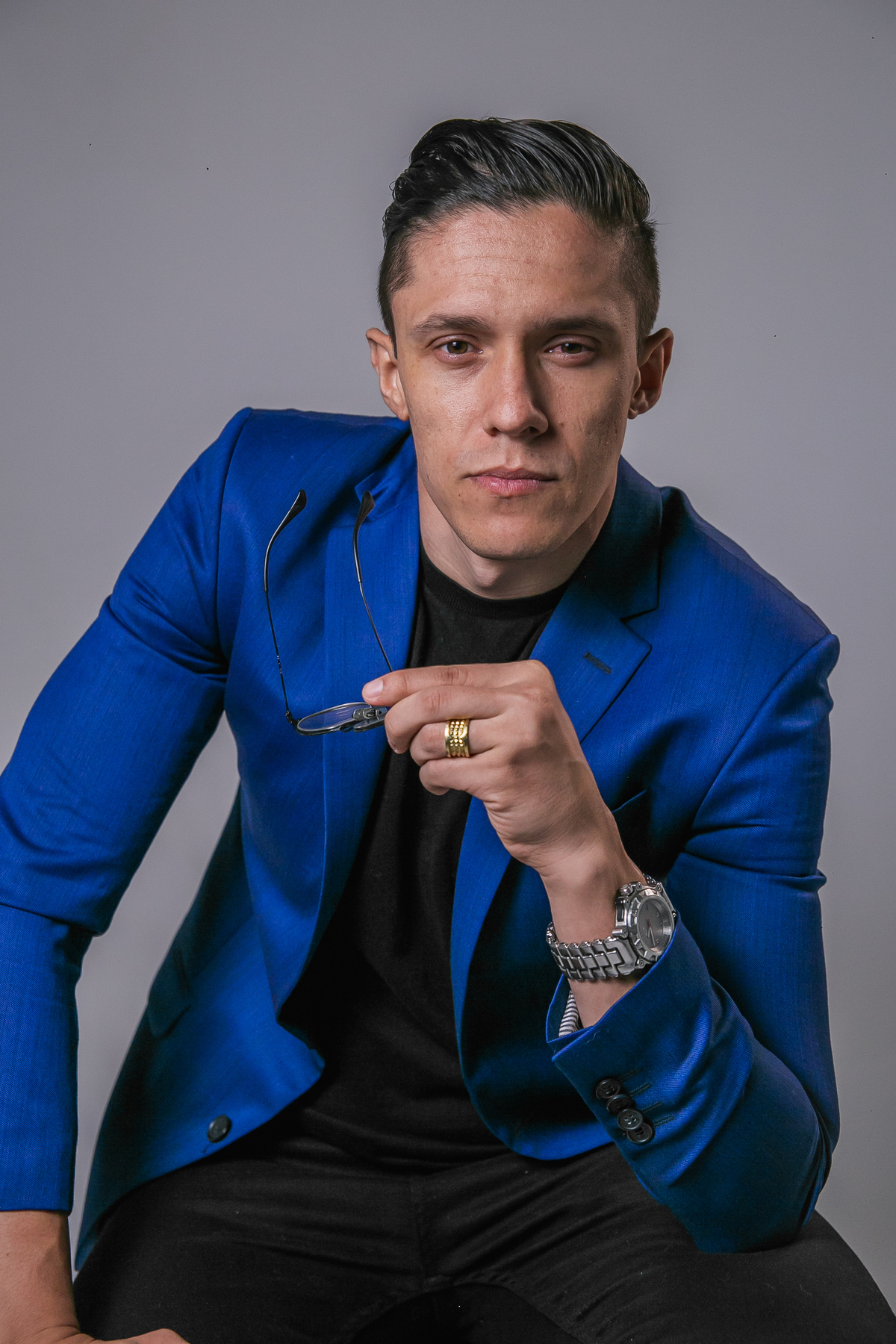 Ensaio corporativo em estúdio belo horizonte