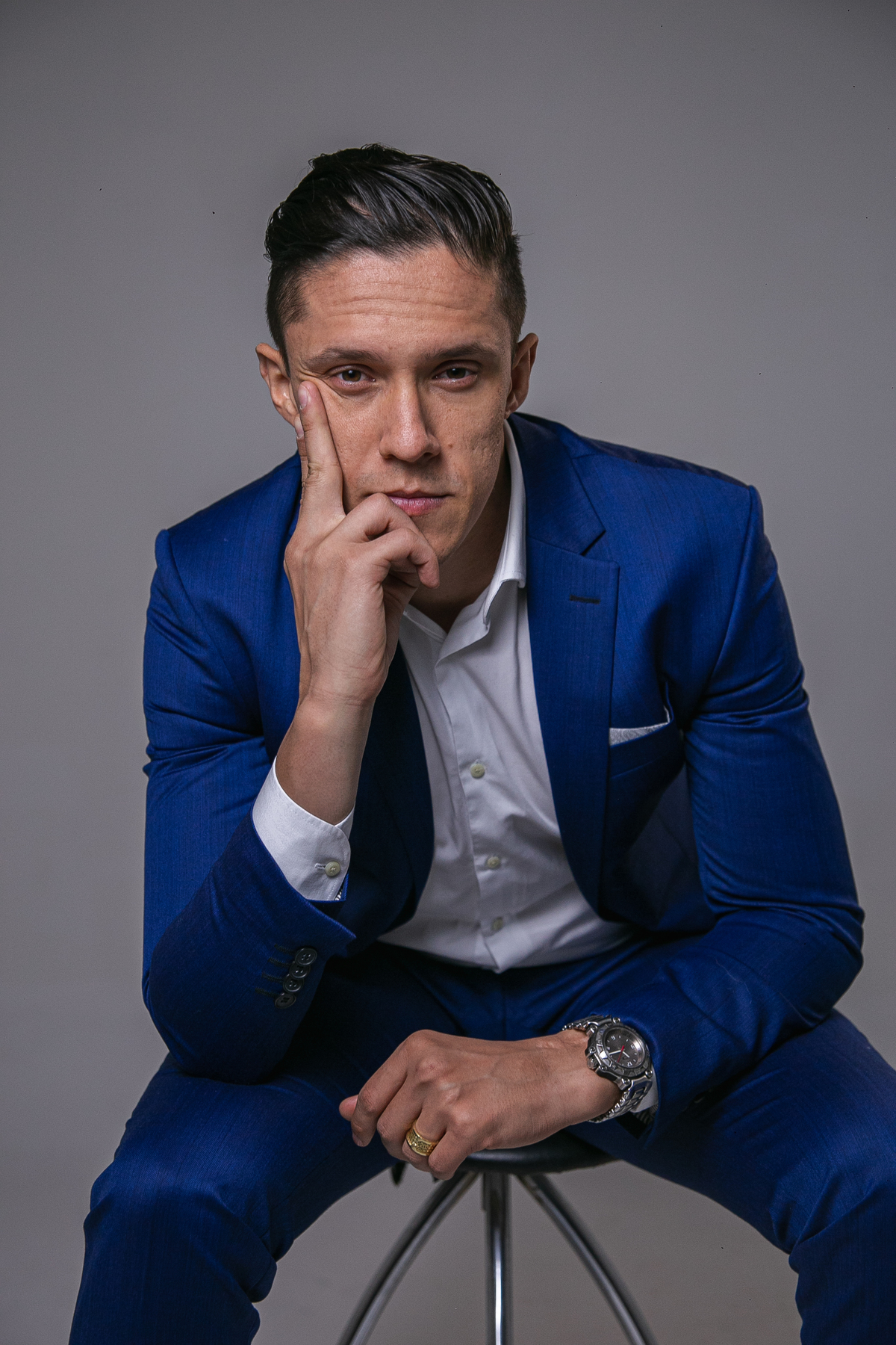 Ensaio corporativo em estúdio belo horizonte