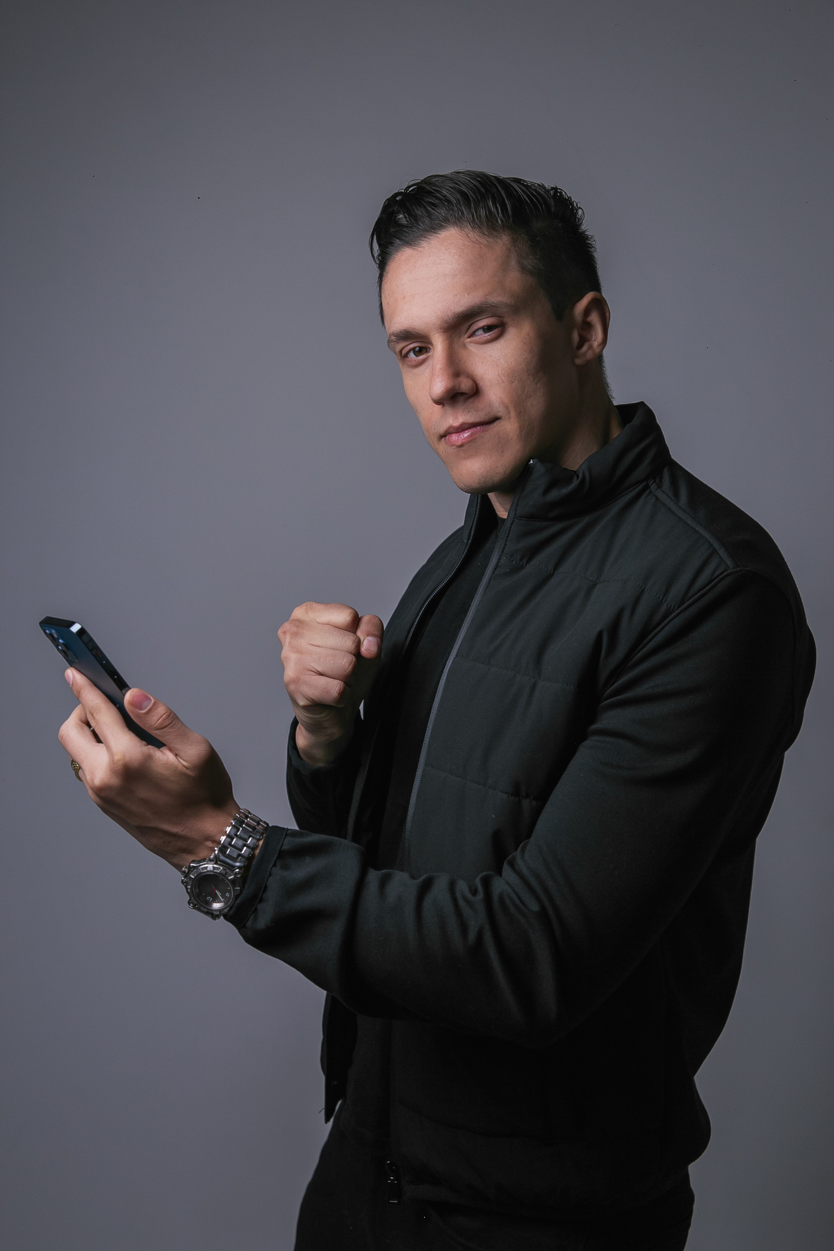 Ensaio corporativo em estúdio belo horizonte