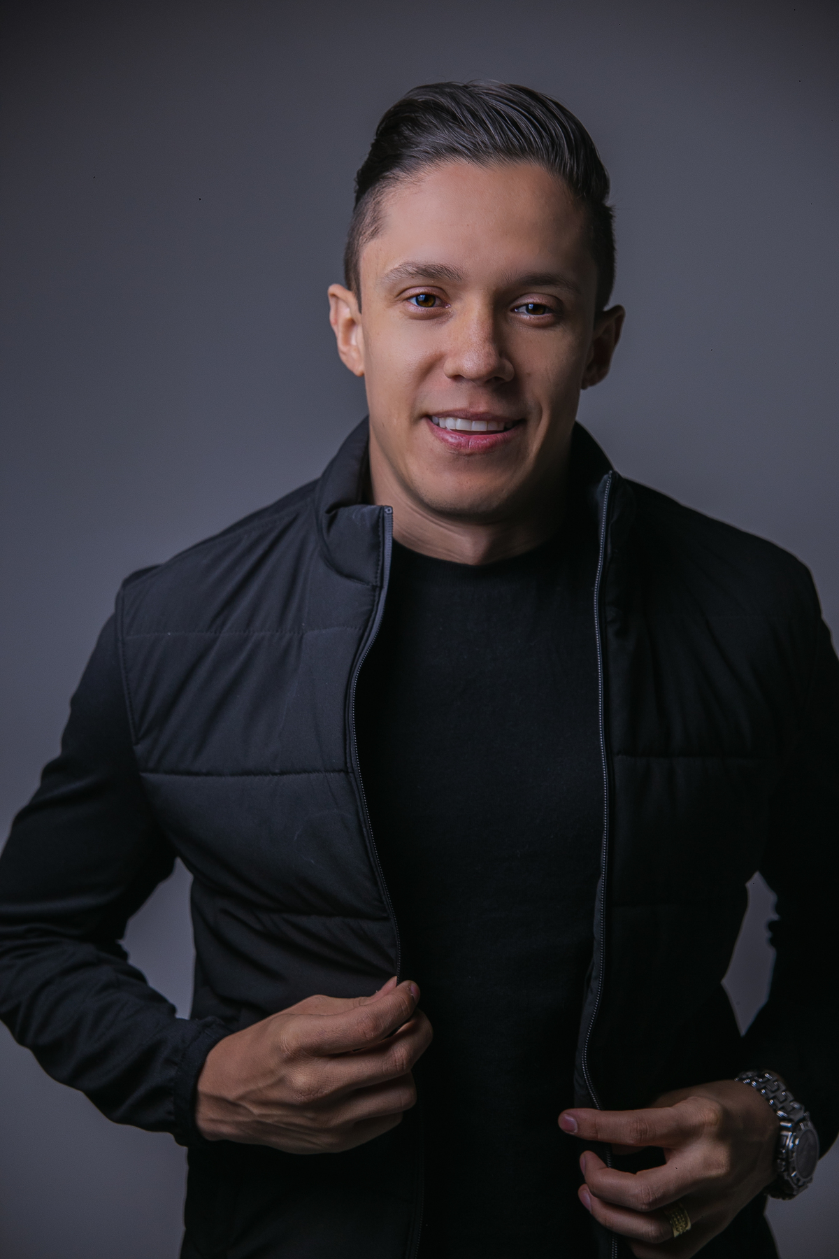 Ensaio corporativo em estúdio belo horizonte