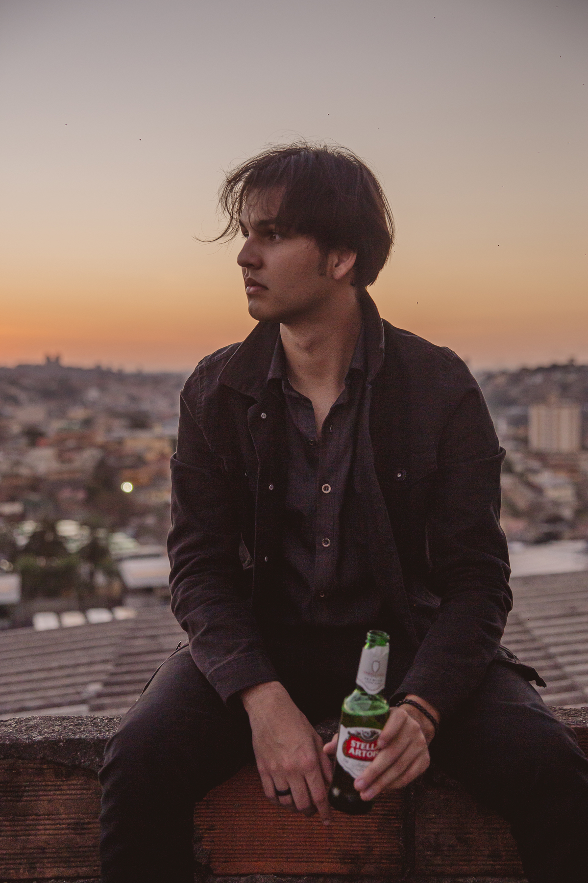 Inspiração de ensaio masculino em Belo Horizonte no por do sol