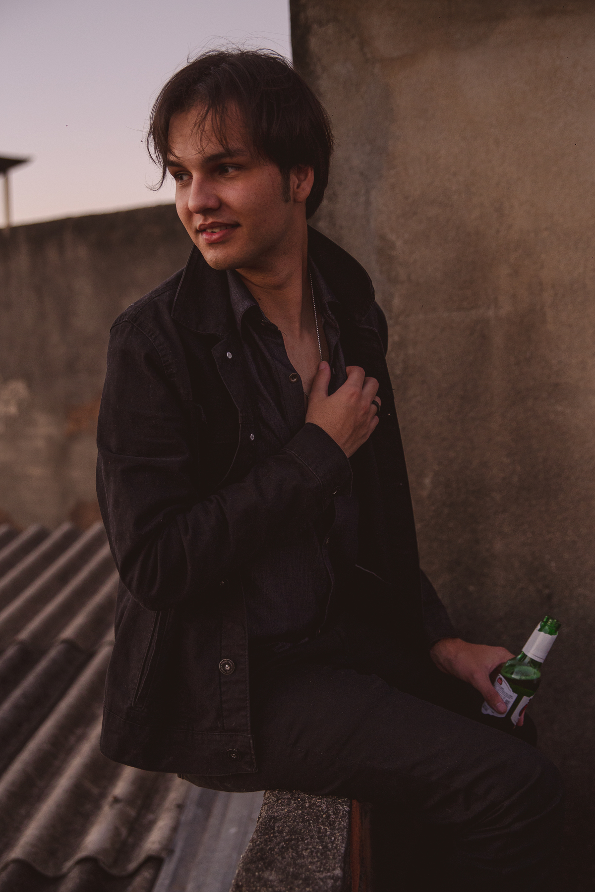 Inspiração de ensaio masculino em Belo Horizonte no por do sol