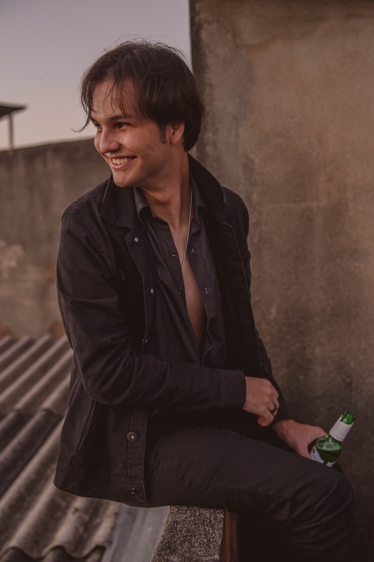 Inspiração de ensaio masculino em Belo Horizonte no por do sol