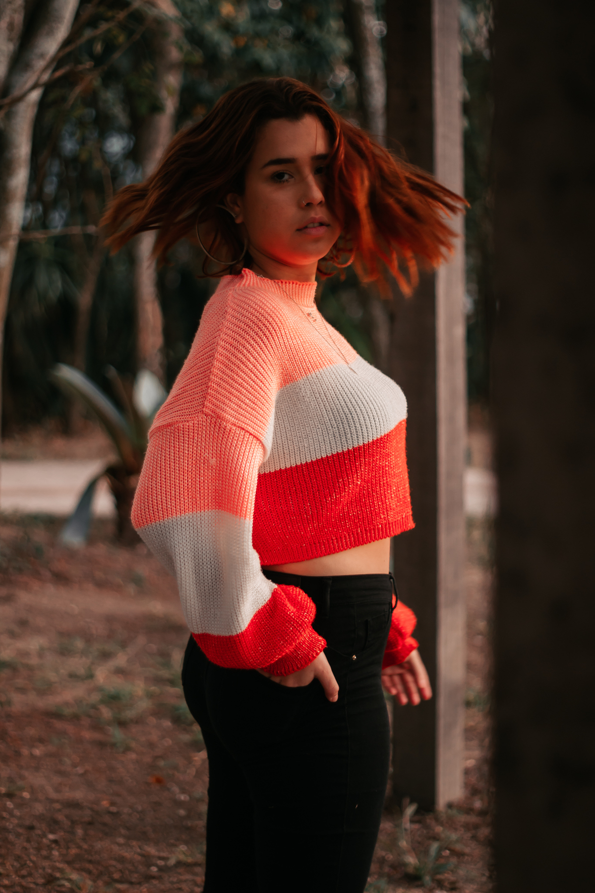 ensaio feminino movimento