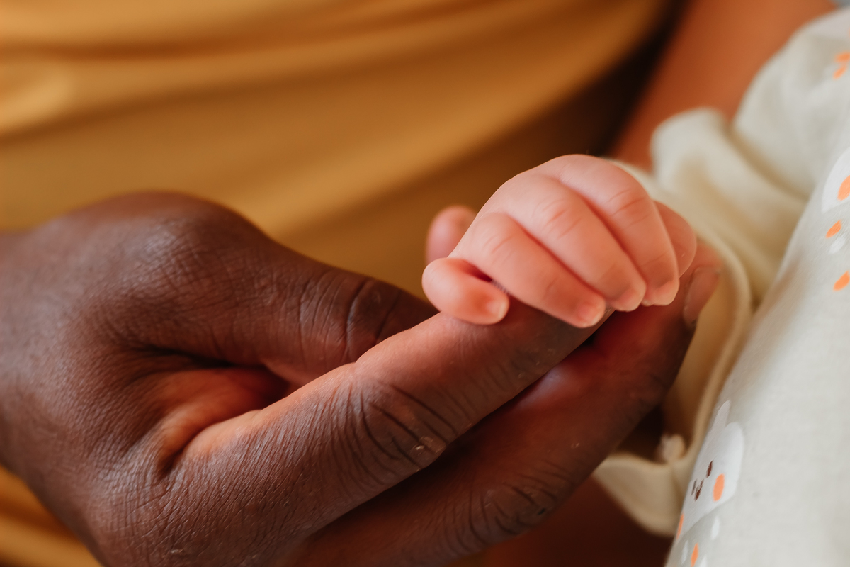foto mãozinha do bebe