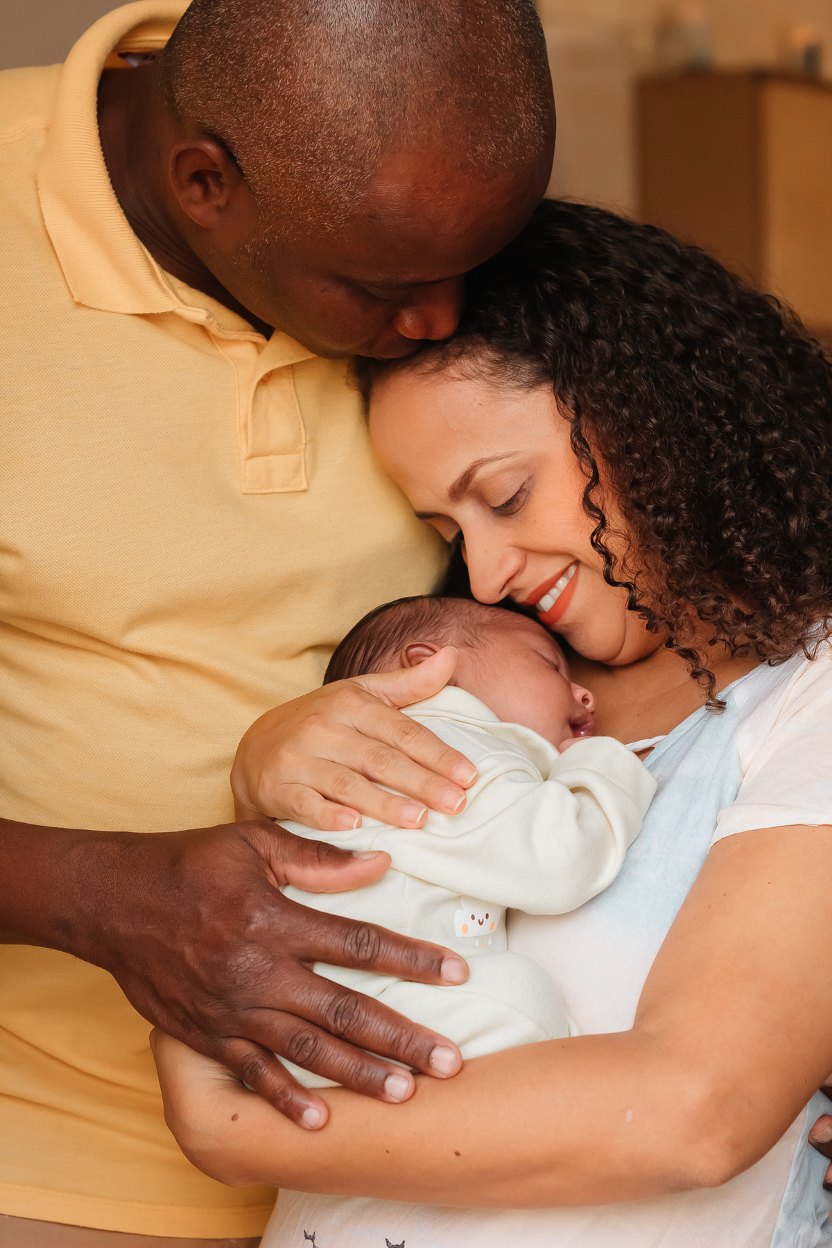 ensaio familia em casa