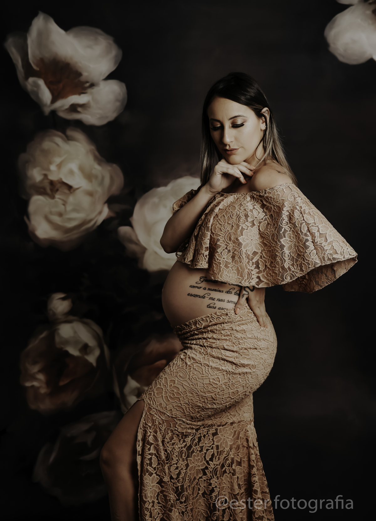 Ensaio de Gravida Temático Estúdio 