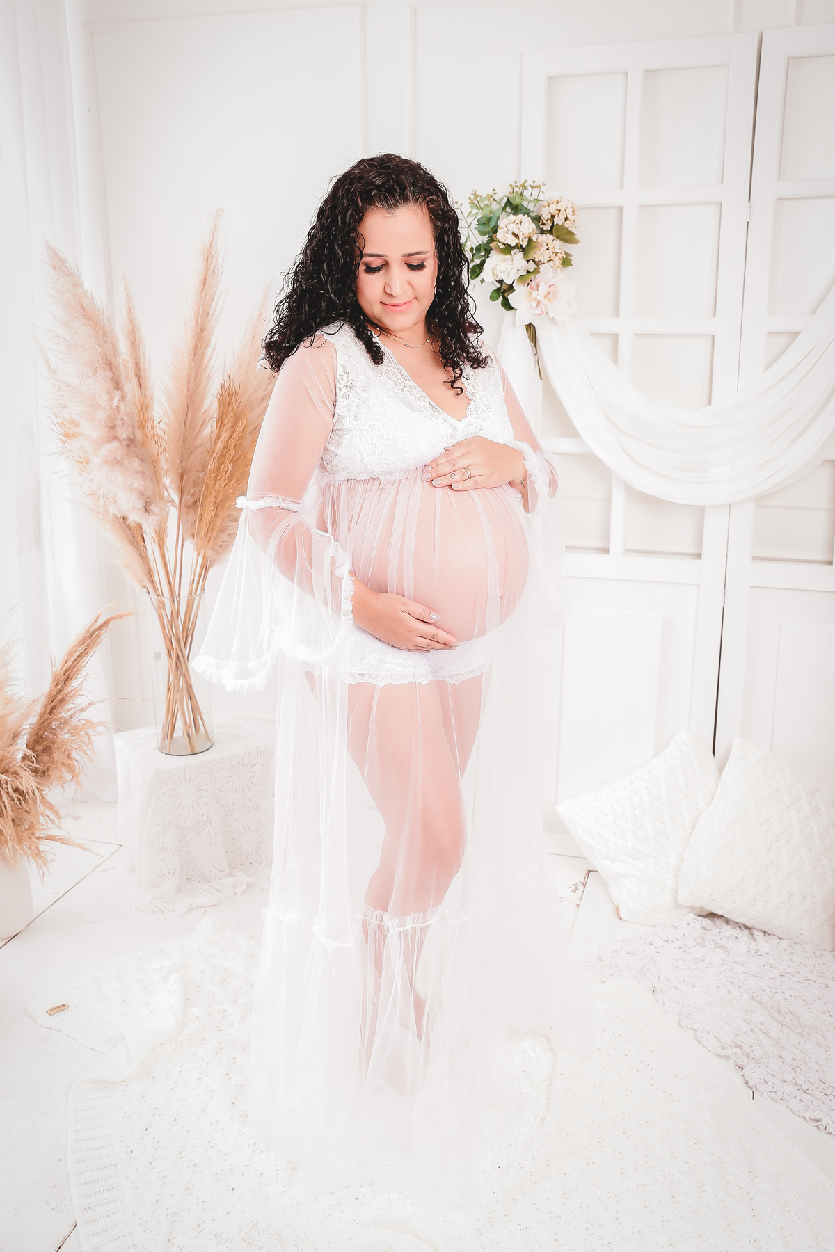 Foto gestante Minimalista Campinas 