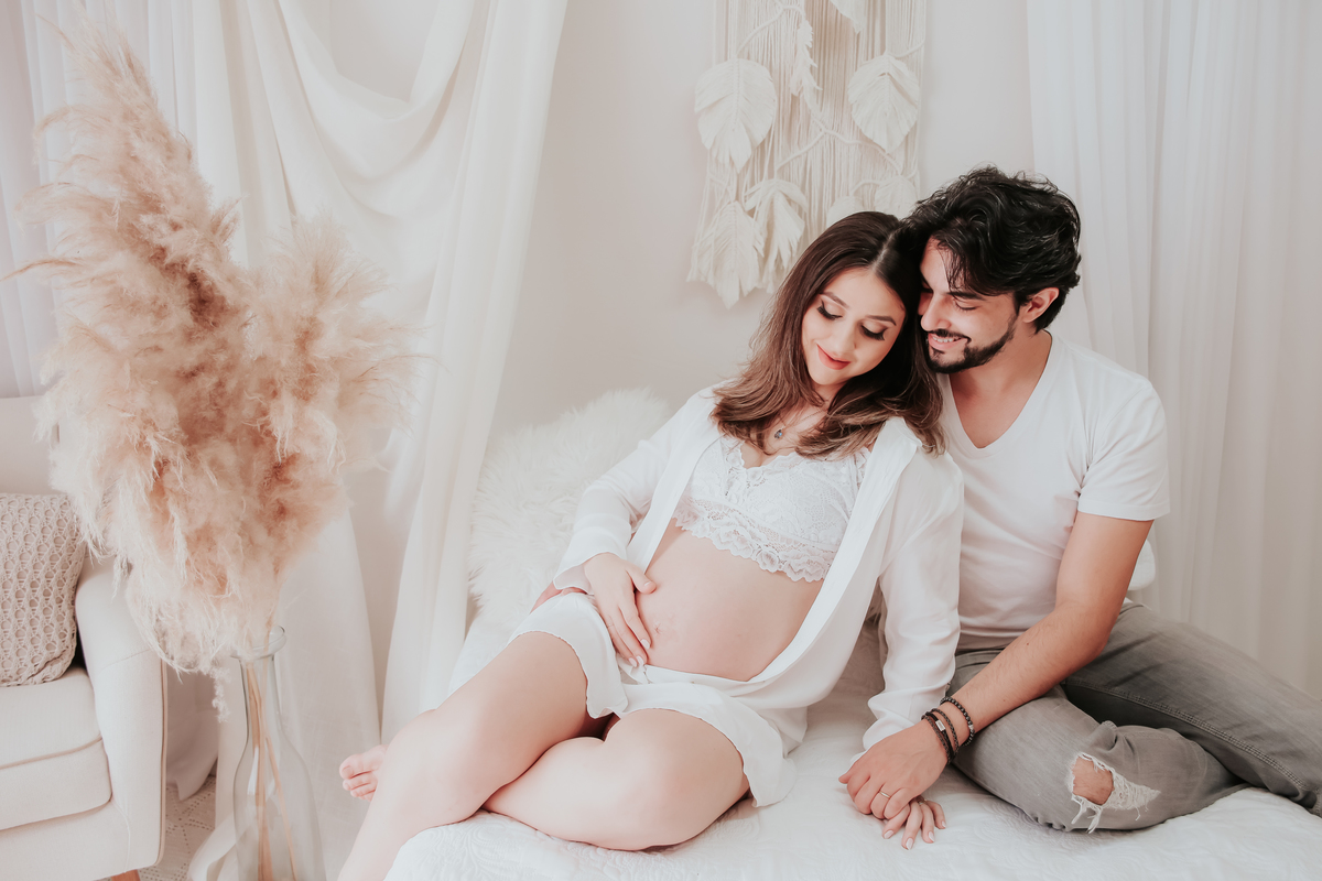 Foto de casal Gravida 