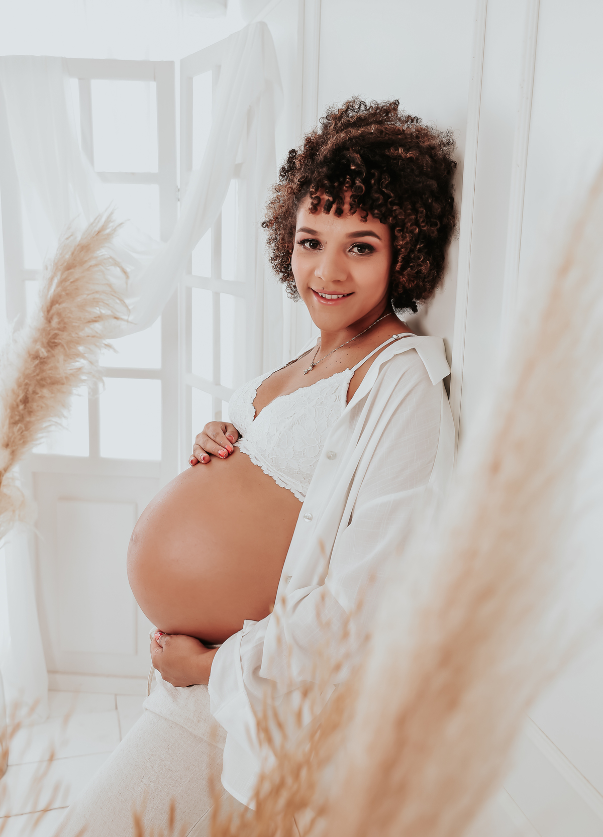 Foto de gravida minimalista 